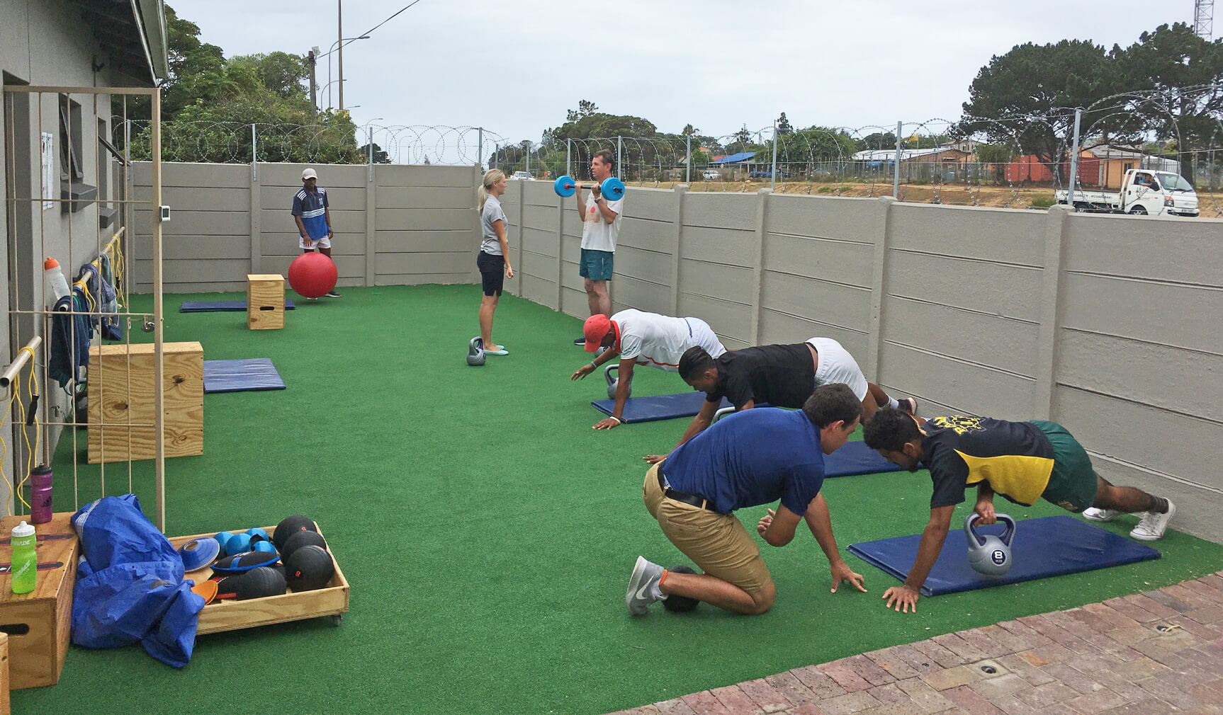 Sport rehabilitation at the centre