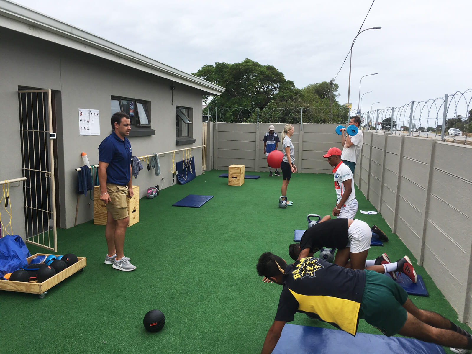 Functional fitness training